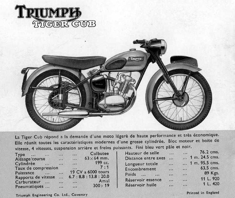 Triumph Cub Cub-ca10