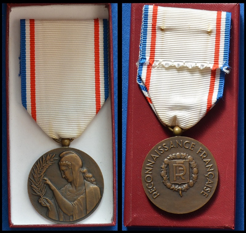  Médaille de la Reconnaissance Française 12-12118
