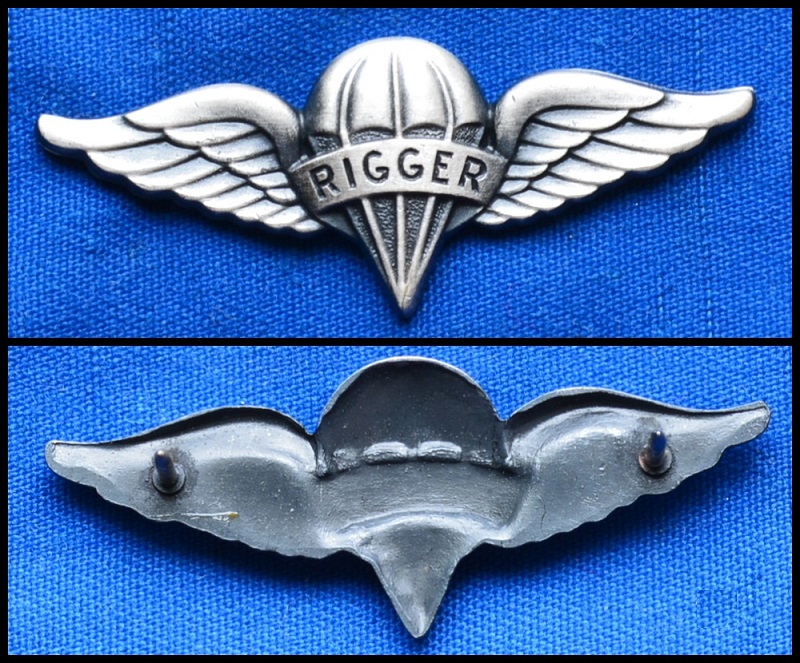 USA : Parachute Rigger Badge (brevet gréeur parachute) 12-12700
