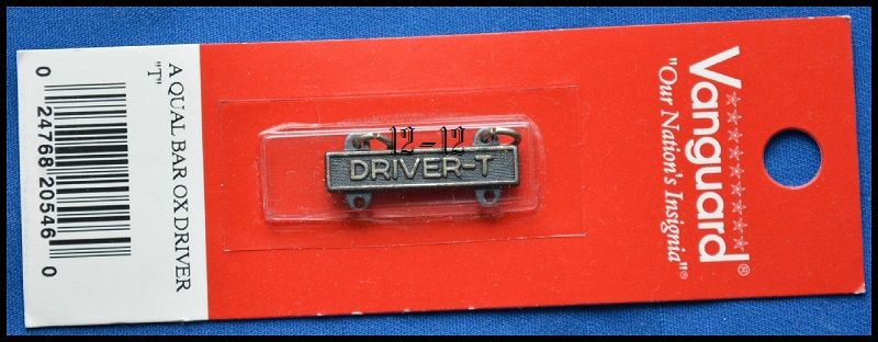 USA : Driver and Mechanic Badge / Badge de conducteur et de mécanicien 12-12793