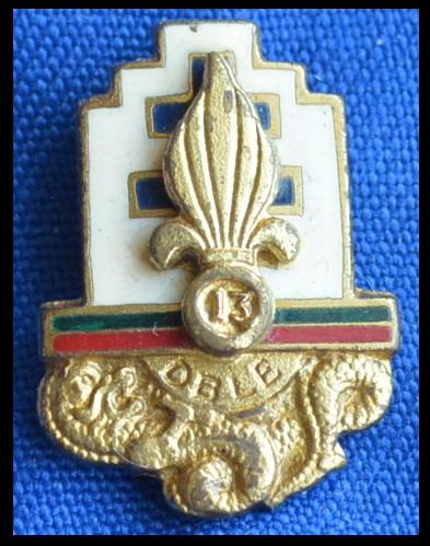 13e DBLE insigne régimentaire à Djibouti (Légion Etrangère) [ insignes ]  13e_db18