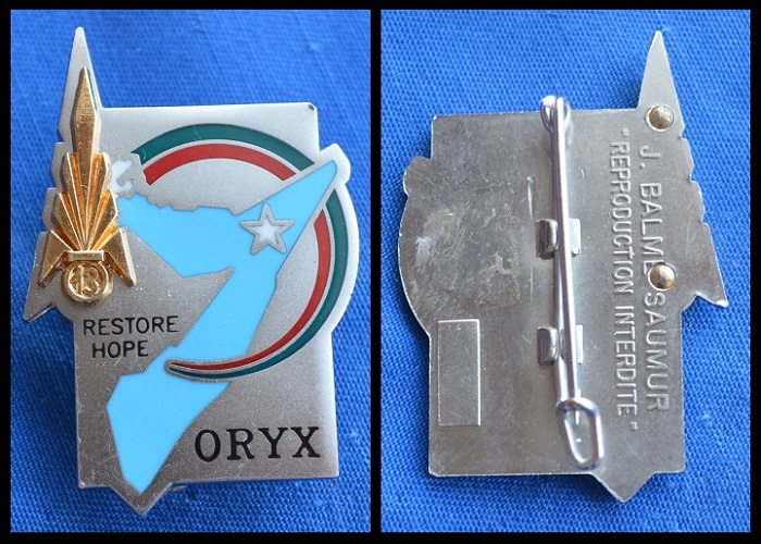 Somalie : ONUSOM / Restore Hope / Oryx / ONUSOM II  13e_db21