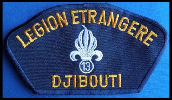 Djibouti : écussons pour casquette 13e_db30