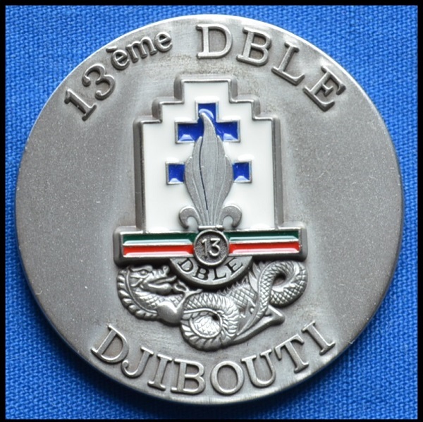 Djibouti : "French challenge coins"  13e_db32