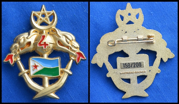 Djibouti 1er Régiment de Spahis escadrons tournants [ insignes ]  1er_rs15