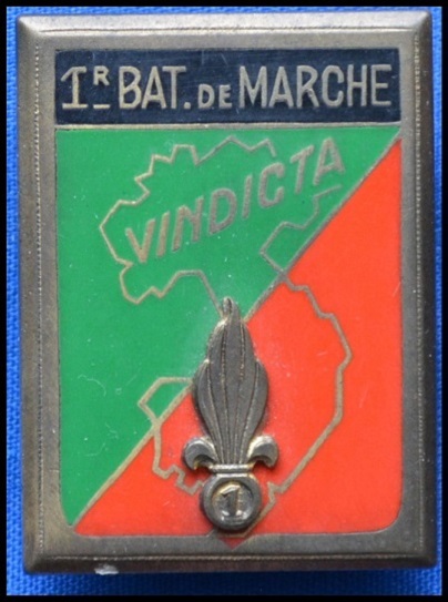 Indochine : 1er Bataillon de Marche du 1er Régiment Etranger d’Infanterie  1er_rz14