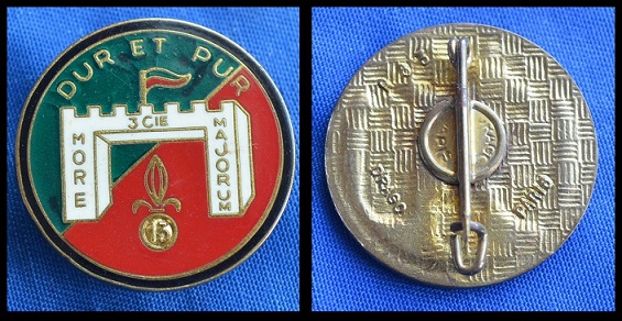 13e DBLE 3e Compagnie  à Djibouti (Légion Etrangère) [ insignes ]  3e_com12