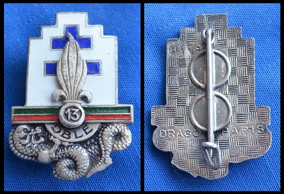 13e DBLE ER à Djibouti (Légion Etrangère) [ insignes ]  Escadr14