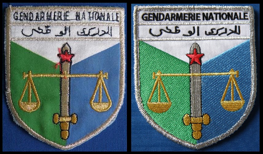 Gendarmerie nationale à ... Djibouti (FAD) [ écussons ]  Gendar11