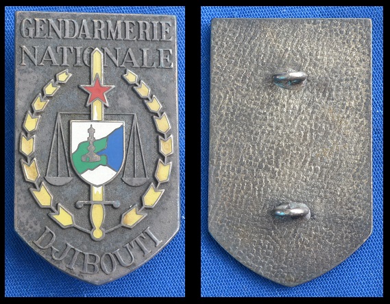 Djibouti FAD Gendarmerie Nationale [ insignes ] Gendar16