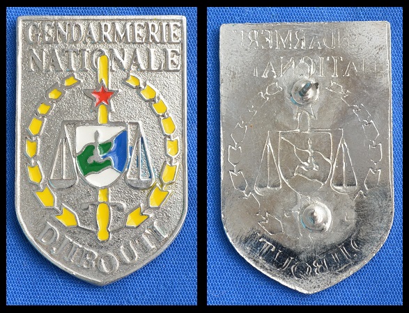 Djibouti FAD Gendarmerie Nationale [ insignes ] Gendar18
