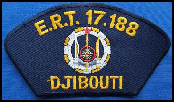 Djibouti : écussons pour casquette H_da_110