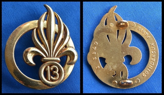 13e DBLE Insignes de béret à Djibouti (Légion Etrangère) [ insignes ]  Insign10