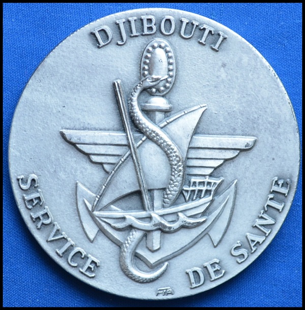 Djibouti : médailles de table Mdt_se10