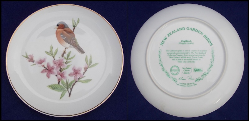 Crown Lynn bird plates Collectors Treasury  Dscn5724