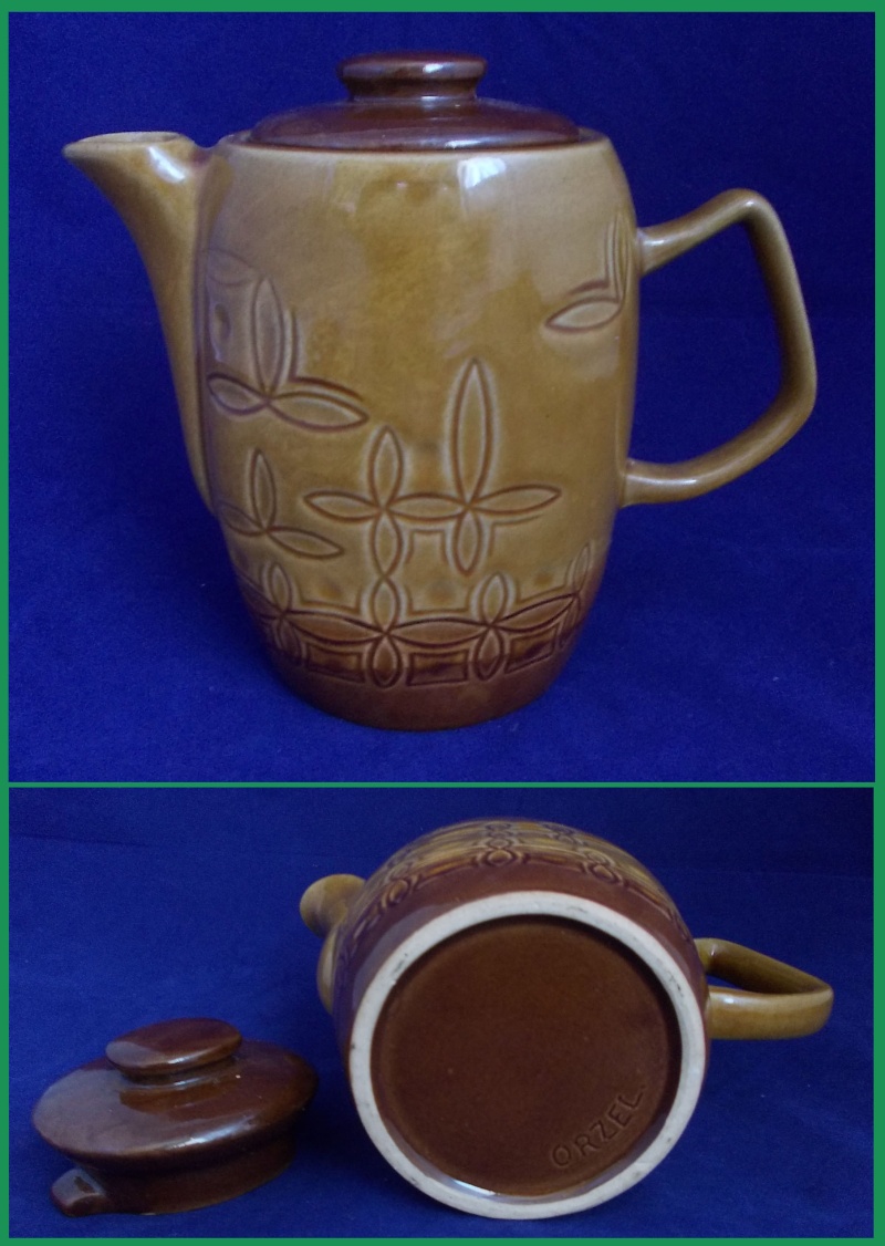 Hobby Ceramics coffee pot: Orzel shape? Plus the Orzel one. Dscn6110