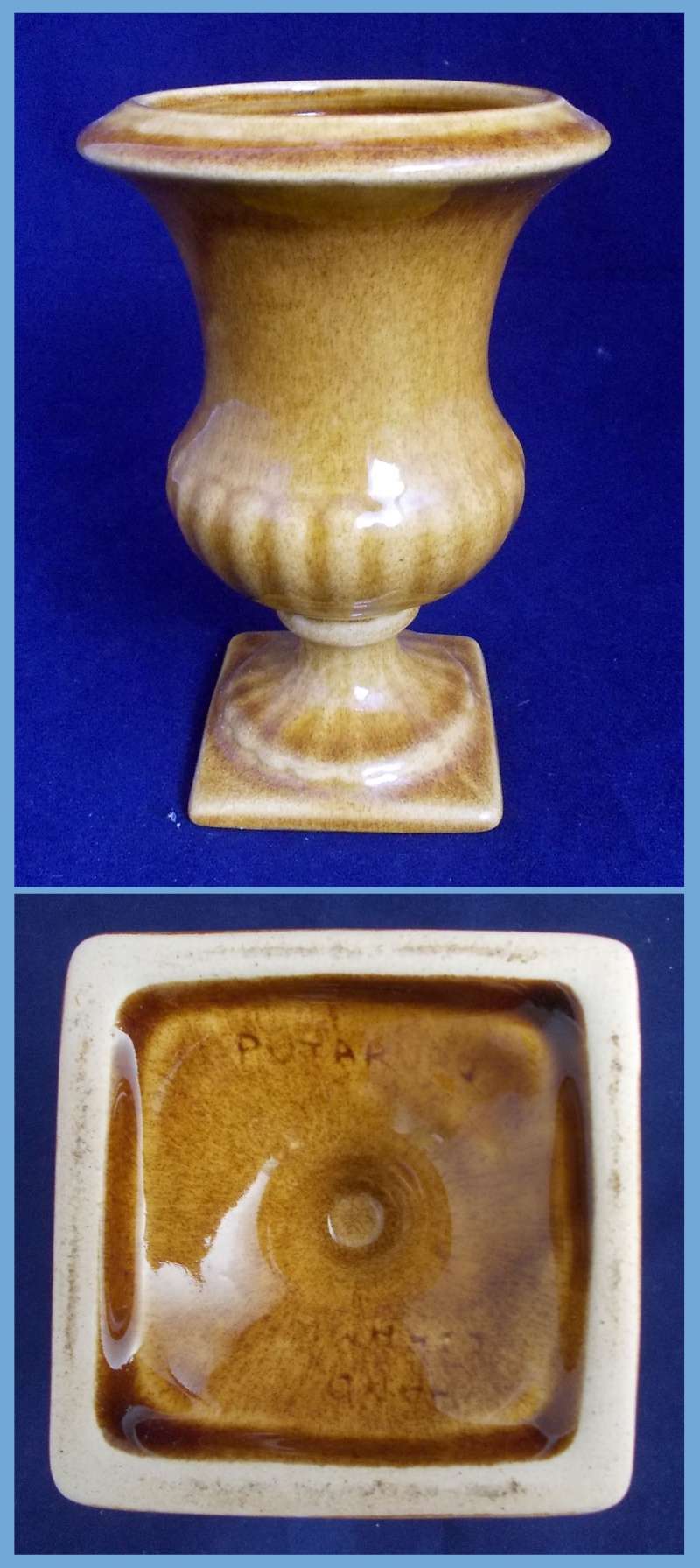 Putaruru brown urn for gallery. Dscn6328