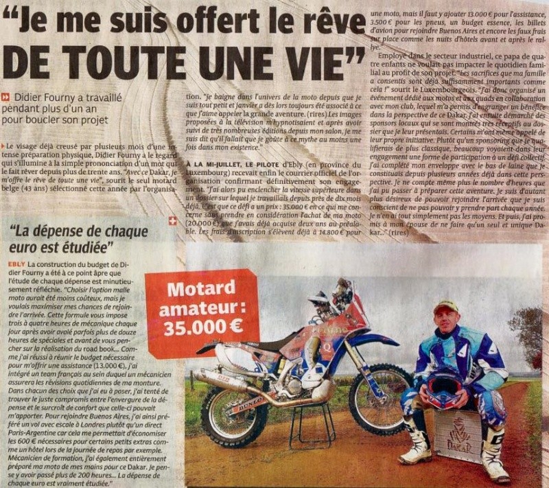 Objectif Dakar 2015 '' Didier Fourny '' ... - Page 3 121