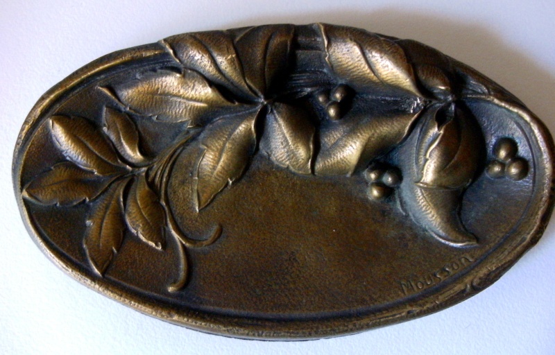 PORTE CARTE bronze A.MOUSSON Mousso10