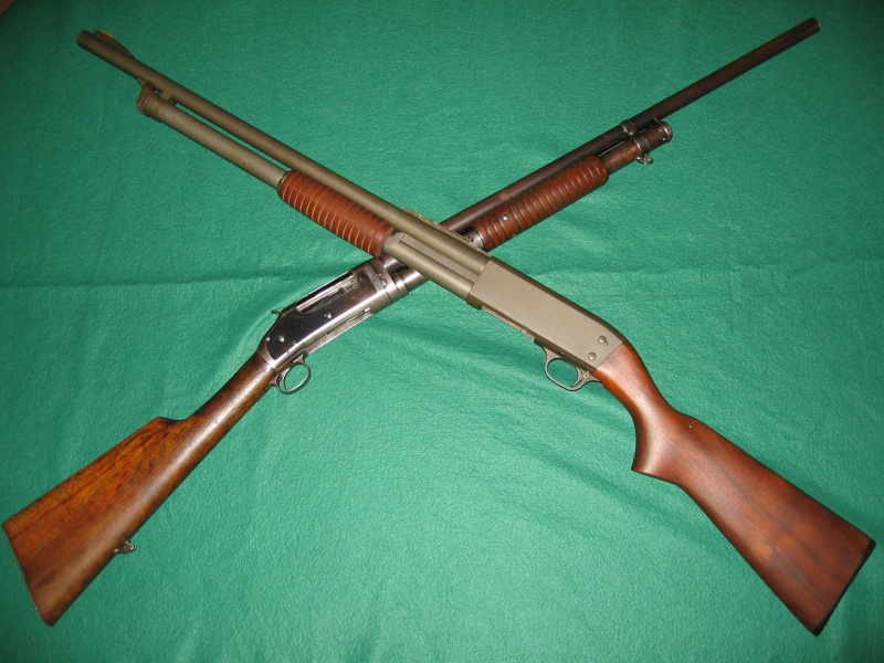 Winchester 1897 - Winchester 1897 et Ithaca 37, ou deux frères enfin réunis ! Winch_10