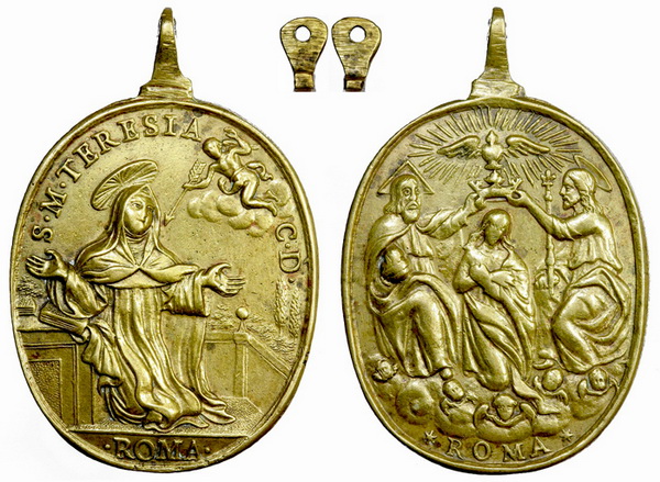 Recopilación medallas Orden Carmelitas Descalzas: Santa Teresa de Jesús 10_jul10