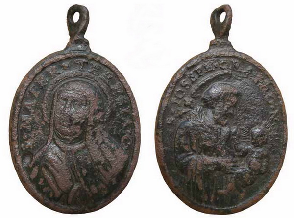 Recopilación medallas Orden Carmelitas Descalzas: Santa Teresa de Jesús 11_ins10