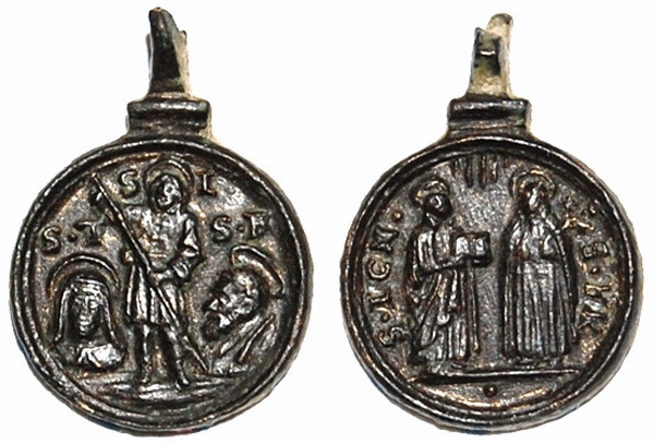 Recopilación medallas Orden Carmelitas Descalzas: Santa Teresa de Jesús 8_trai10