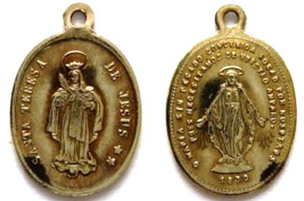 Recopilación medallas Orden Carmelitas Descalzas: Santa Teresa de Jesús Rgude_10