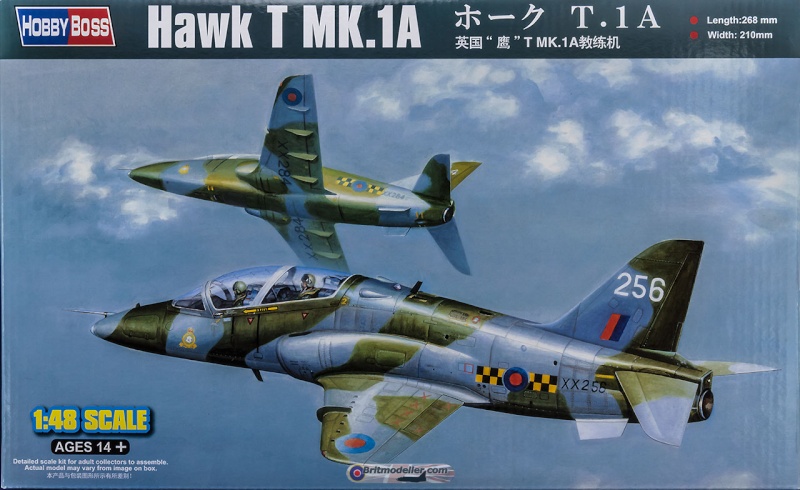 Nov: BAe Hawk T Mk.1A  por Hobby Boss Boxtop10