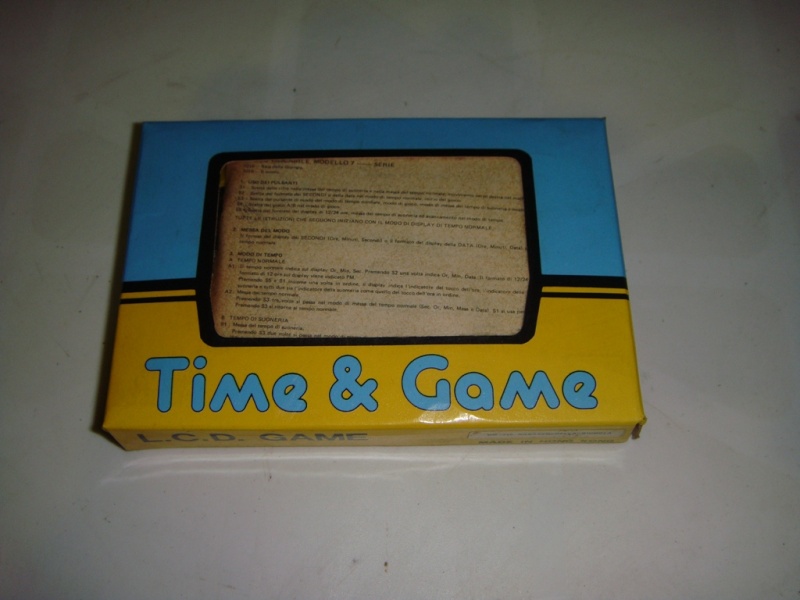 Giochi elettronici GIG TIME & GAME L.C.D Game Vintage  Dsc00213