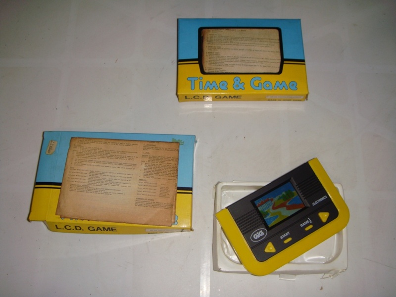 Giochi elettronici GIG TIME & GAME L.C.D Game Vintage  Dsc00215