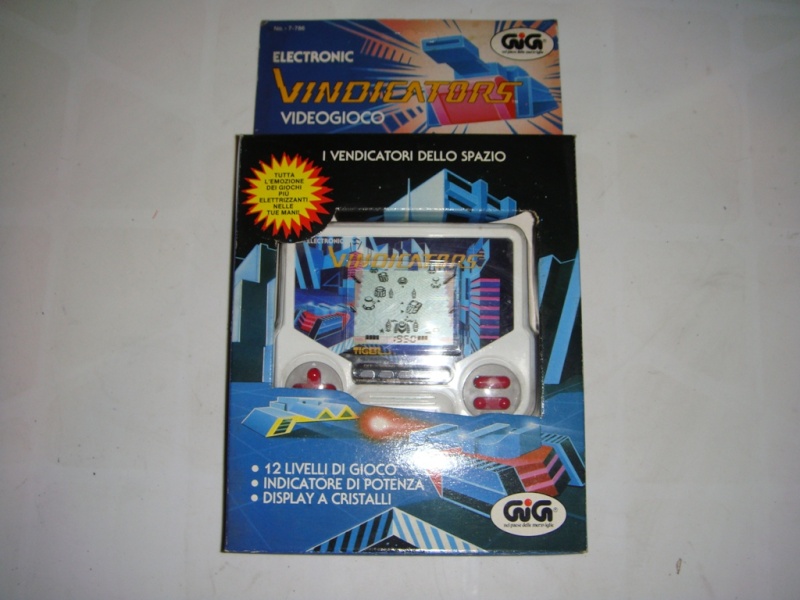 Videogioco GIG ELECTRONIC VINDICATOR "I vendicatori dello spazio" Vintage NUOVO Dsc00217