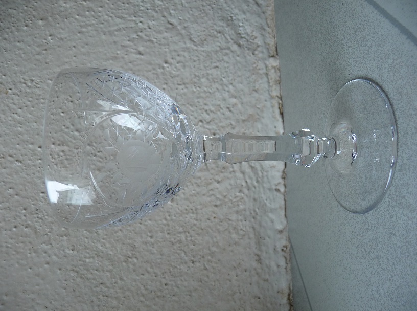 Un verre en cristal Peill & Sohn, Allemagne, modèle Marie-Luise P1180510