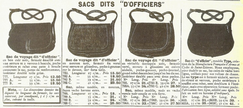 Les sacs de campagne des officiers et adjudants non montés  Sacs_d10