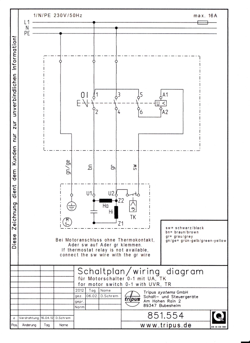 betonniere avec commande M/A TRIPUS ou DISIMPEX TP 3251 Plan_t11