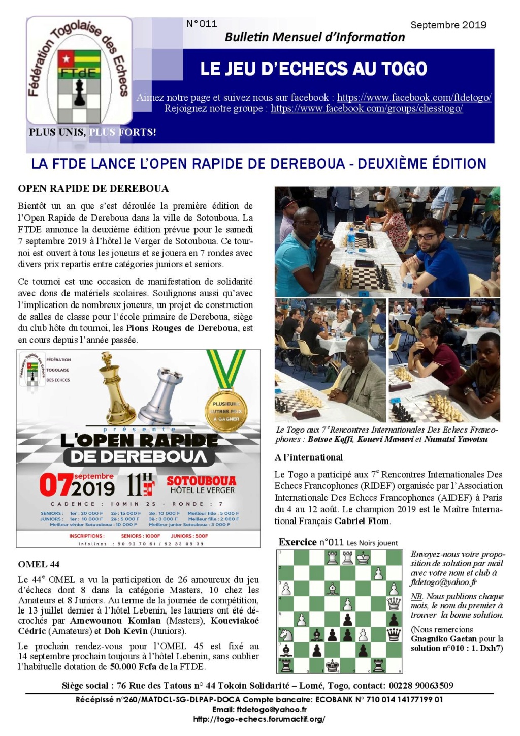 Le Bulletin Mensuel d'Information n° 011 sept 2019 Bmi_ft19