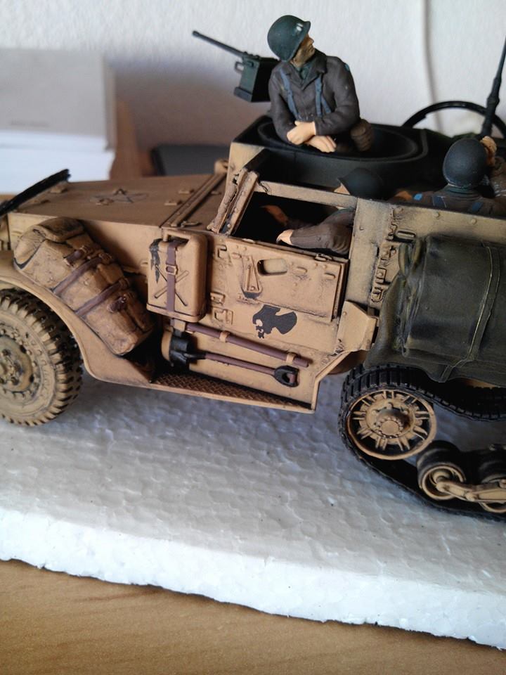 restauration half track us M4.kit tamyia 1/35.annee 1990. 10393810