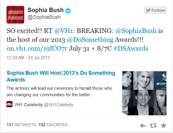 Sophia Bush Twitts 310