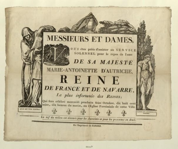 La célébration de la mémoire de Louis XVI et de Marie-Antoinette F110