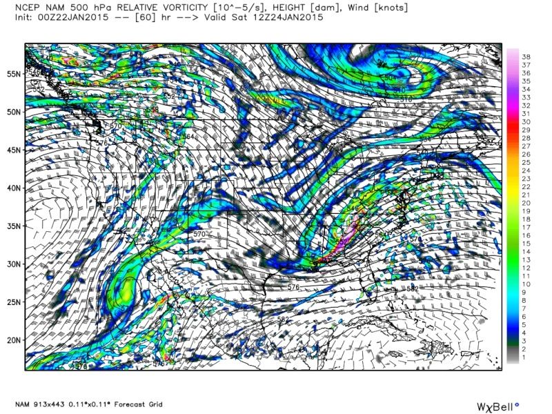 Update #2: EURO Brings The Heat, Same Ol' GFS? (1/24/15) - Page 2 Nam_z510