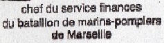 * MARINS-POMPIERS DE MARSEILLE * 203-0811