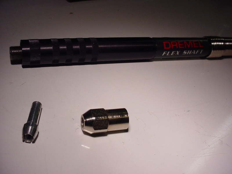 Dremel tool collet stuck Dsc02314