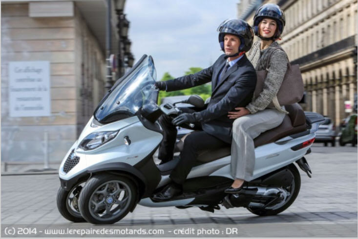 Scooter Piaggio MP3 500 ABS ASR : ultime évolution ? Captur11