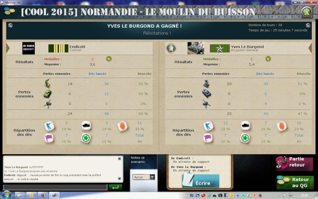 J8 - Yves le Burgond vs Endicott (Score : 1-3) 15031110