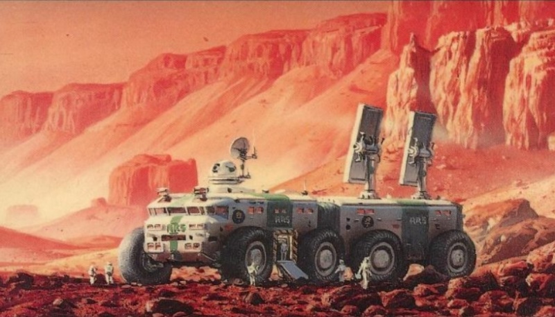 La trilogie "Mars la rouge" en série TV Screen51