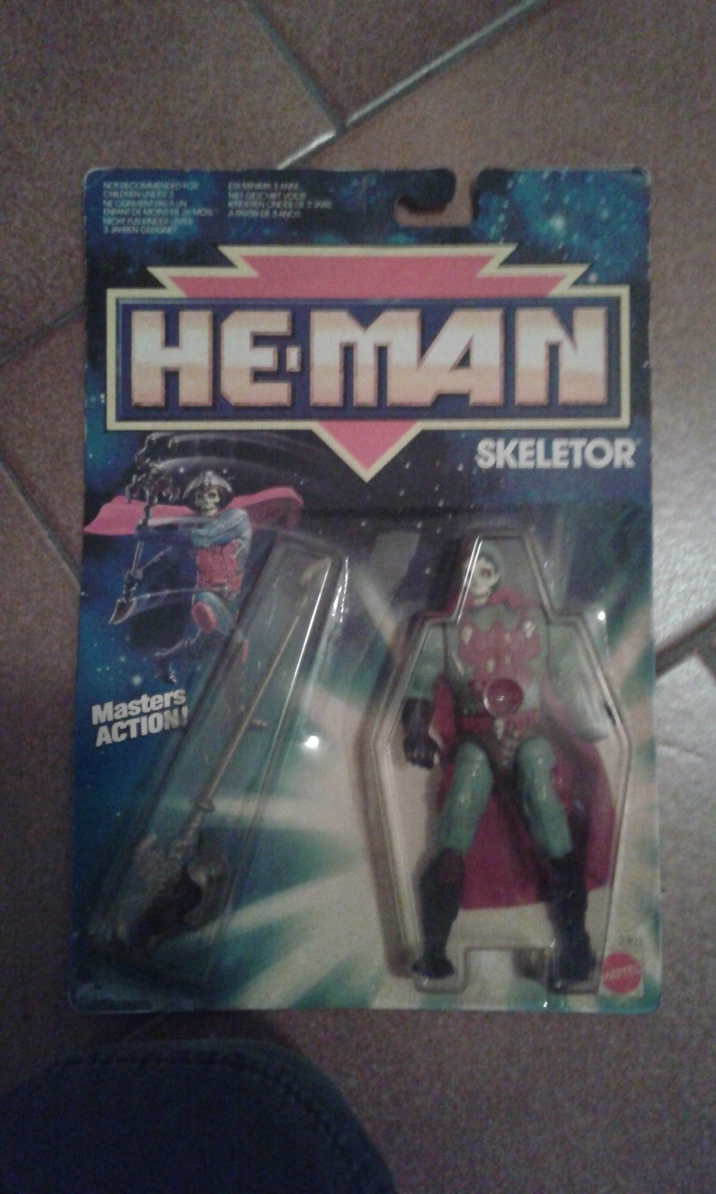 Skeletor HE-MAN 1988 Made in Malaysia Mattel 20150222