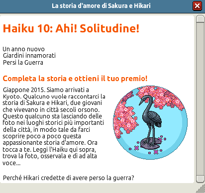 haiku - Missione Habbo Giappone: Haiku - Strada per il giardino antico #10 90910