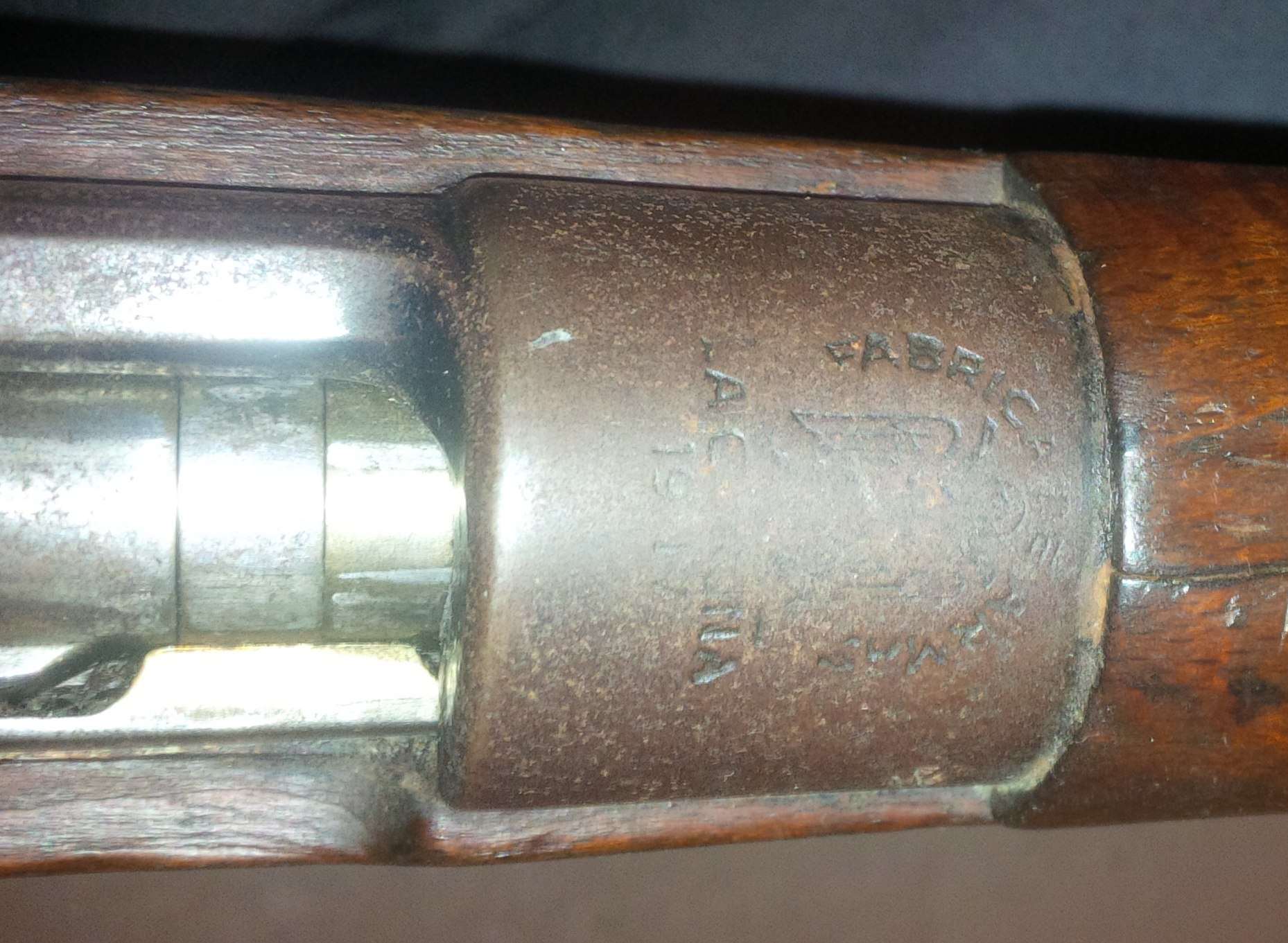 Fusil espagnol 1917, neutra allemande F610