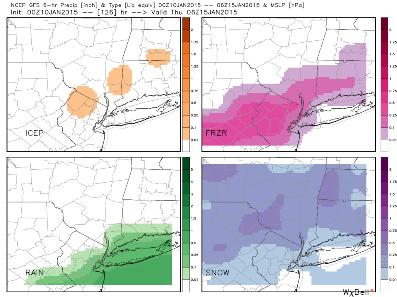 Monday JANUARY 12th Overunning event---- 00z_gf10