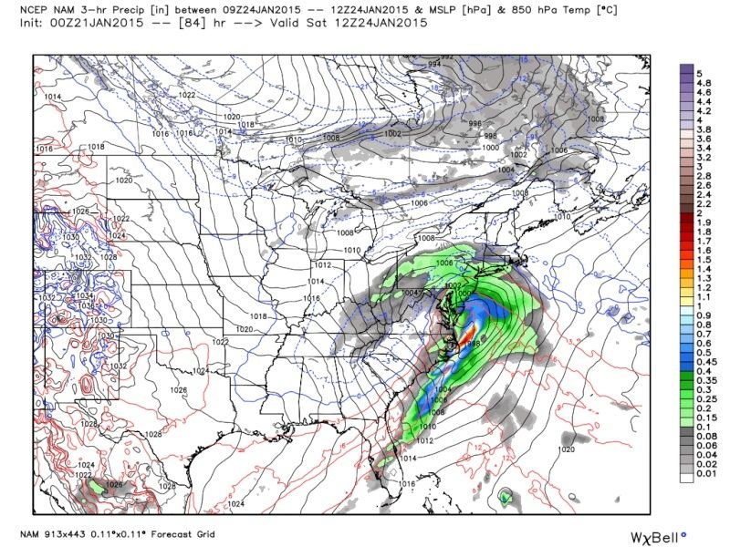 Update #4: Final Call Snow Map Nam_pr10